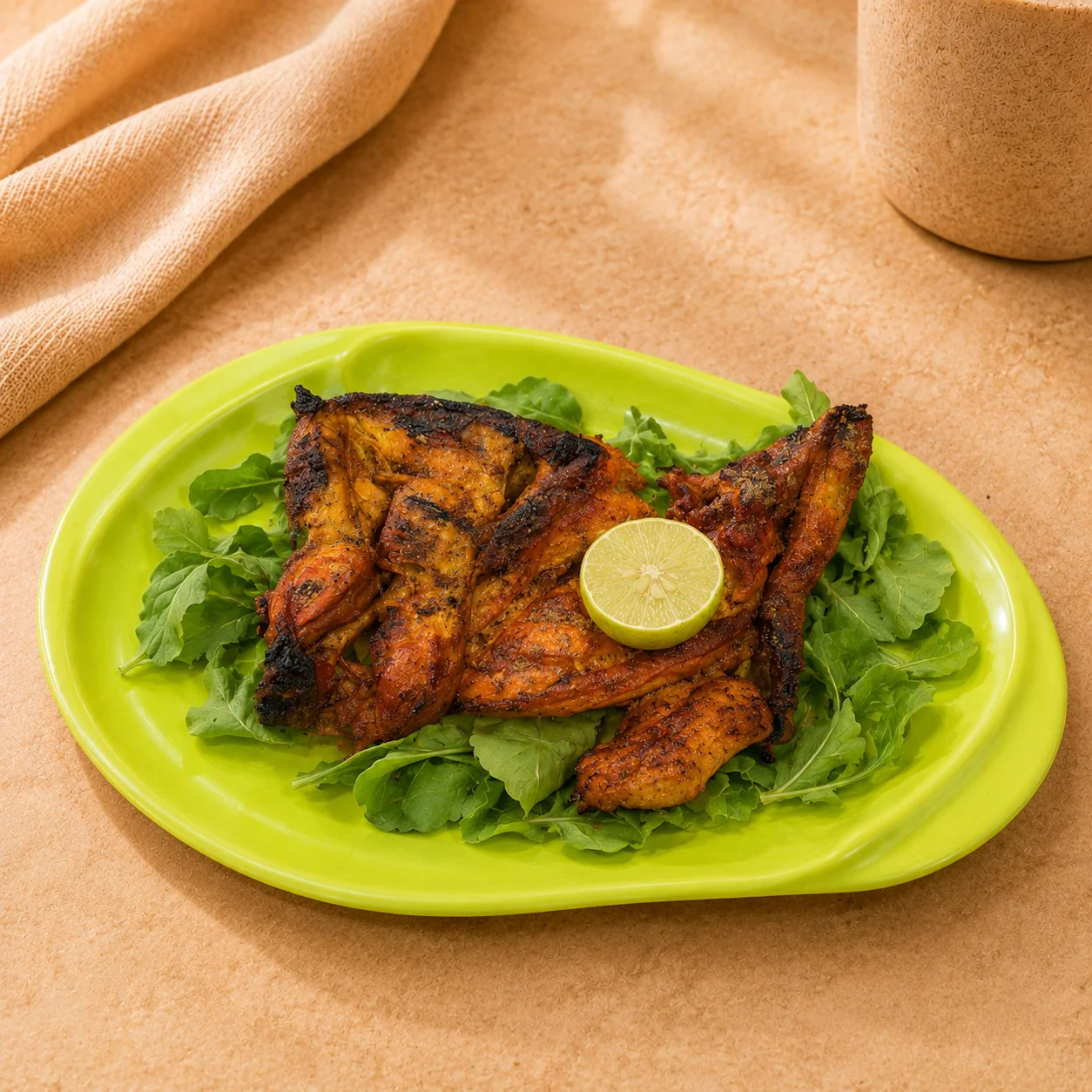 Chicken Sajji (Half Chicken)
